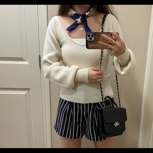 Chanel small messenger flap crossbody bag